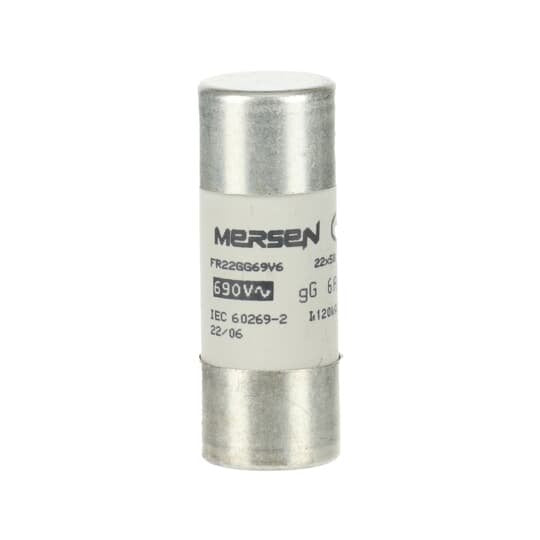 ABB Stotz S&J - Zylindrische Sicherung E 9F22 GG6 22x58mm für E90/125