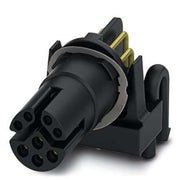 Phoenix Contact - Rundsteckverbinder, feldkonfektionierbar (Industriesteckverbinder) Einbaubuchse SACC-CI-M12F#1424193 − 20 Stück