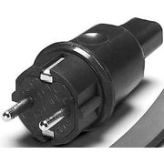 Houben - Elektrisches Zubehör/Ersatzteile für Leuchten Schutzkontakt-Stecker 990021 f. Illu-Fsg Gummi