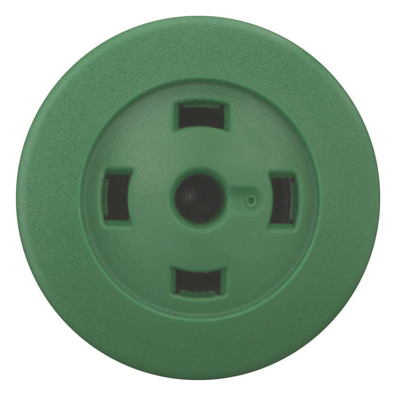 Eaton - Frontelement für Drucktaster Pilzdrucktaste M22S-DRP-G-X grün,o. Schild,rast