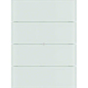 Berker - Bussystem-Tastsensor Tastsensor 4fach 75164090 Glas polarweiß
