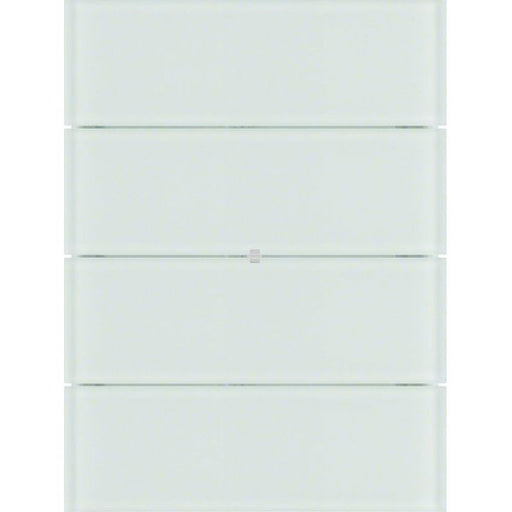 Berker - Bussystem-Tastsensor Tastsensor 4fach 75164090 Glas polarweiß