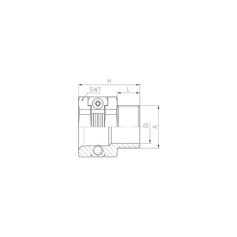 Jacob - Druckschraube PA Zugentlastungs- 29.009 Druckschraube PG 9 − 25 Stück