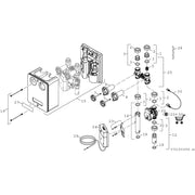 Bosch Thermotechnik - Hydraulische Regelstation Heizkreisset ohne Mischer HS 32/7.5 MM 100 mit MM 100