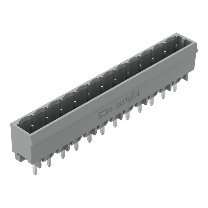 WAGO - Leiterplattensteckverbinder Stiftleiste 231-142/001-000 geschl. 1x1 5mm ger. − 100 Stück