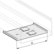 Pflitsch - Trennwandbefestigung für Kabeltragsystem Halter PIK HTW1 100 S