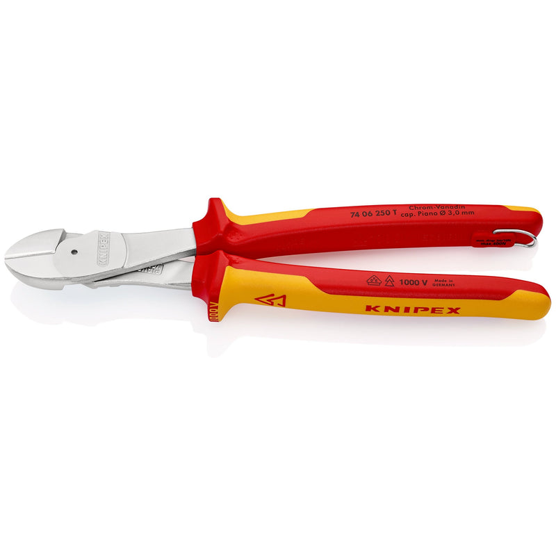 Knipex - Seitenschneider Kraft-Seitenschneider 74 06 250 T BK − 1 Stück