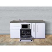 Stengel - Mini-Küche Miniküche Premiumline MPGSM180AKSGSIKFlBrS weiß