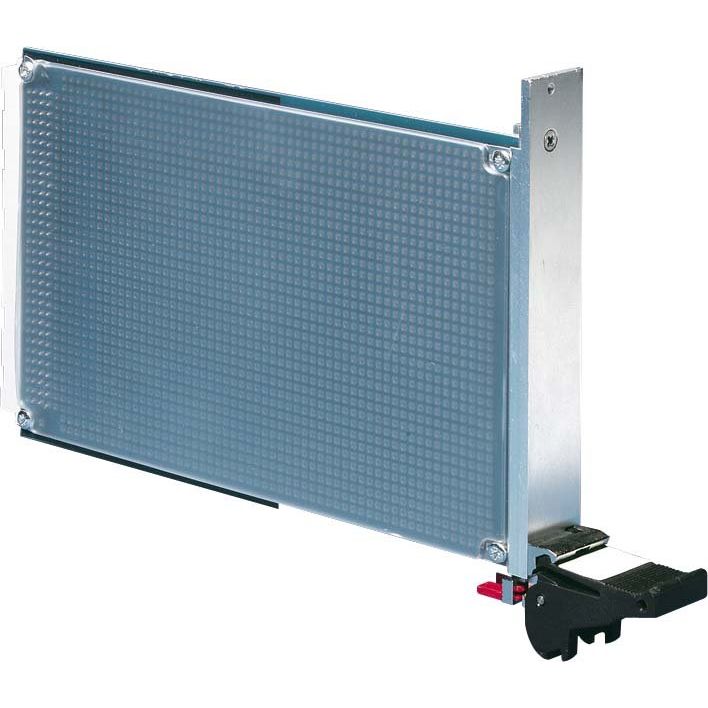 Heitec - Befestigungsteil für Baugruppe mit Rastermaß 482,6 mm (19 Zoll) Kunststoff-Abdeckung 3685.824 VME unbel. 6HE LP220