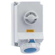 Bals Elektrotech - CEE-Steckdose abschaltbar, abgesichert (IEC 60309) Wandsteckdose abschaltbar 16606 verriegelt 63A 3p 2