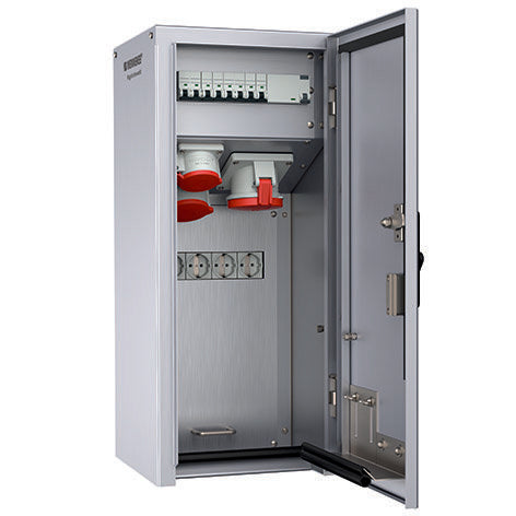 Mennekes - CEE-Steckdosen-Kombination (IEC 60309) Aufputz-Verteiler 83698