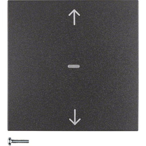 Berker - Bussystem-Tastwippe KNX-Funk Jalousie-Taste 85245285 anthrazit matt