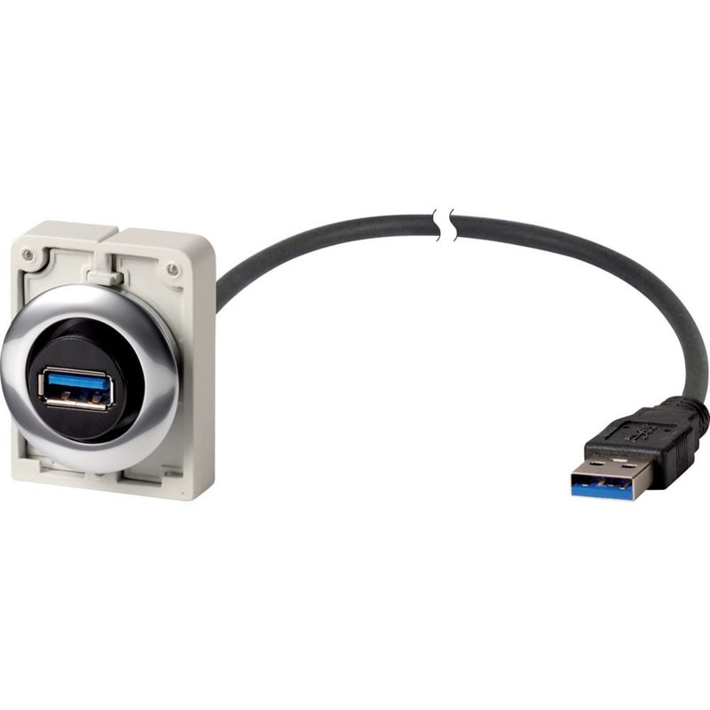 Eaton - Zubehör/Ersatzteile für Befehlsgeräte Einbaubuchse M30C-FUSB-30 USB3.0, 30cm