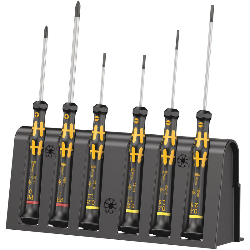 Wera - Werkzeugset Micro-Schraubendrehersatz 030170 6-tlg