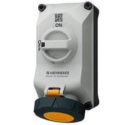 Mennekes - CEE-Steckdose abschaltbar, abgesichert (IEC 60309) Wandsteckdose 5604304G DUO 32A3P4h 110V
