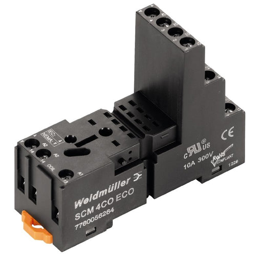 Weidmüller - Relaissockel SCM 2CO ECO − 10 Stück