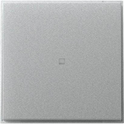 Gira - Abdeckung/Bedienelement für Installationsschalterprogramme Wippe gerade Kontrollf. 349065 F Alu