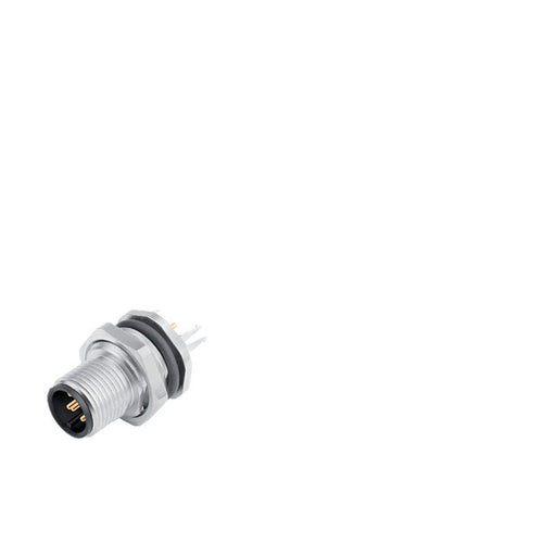 Weidmüller - Rundsteckverbinder, Einbau (PCB) Stecker SAIEM12S4STLHWPG9 M12 − 10 Stück