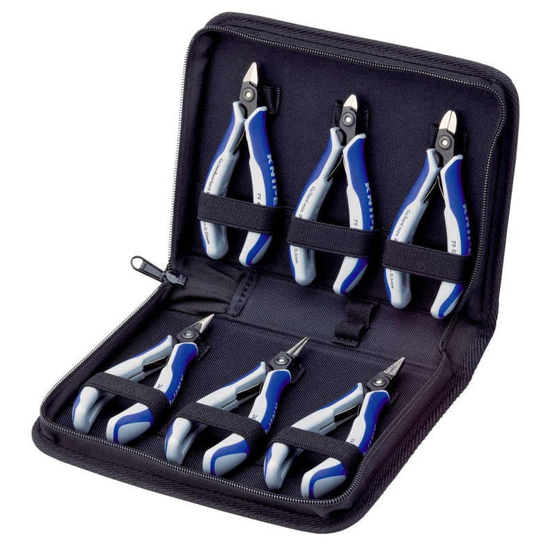 Knipex - Werkzeugset Elektronikzangen-Set 00 20 16 P f.elektron. Bauteile