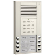 TCS Tür Control - Türstation für Türkommunikation Audioaußenstation 1-reihig ASE51080-0010 8 Tasten Codeschl