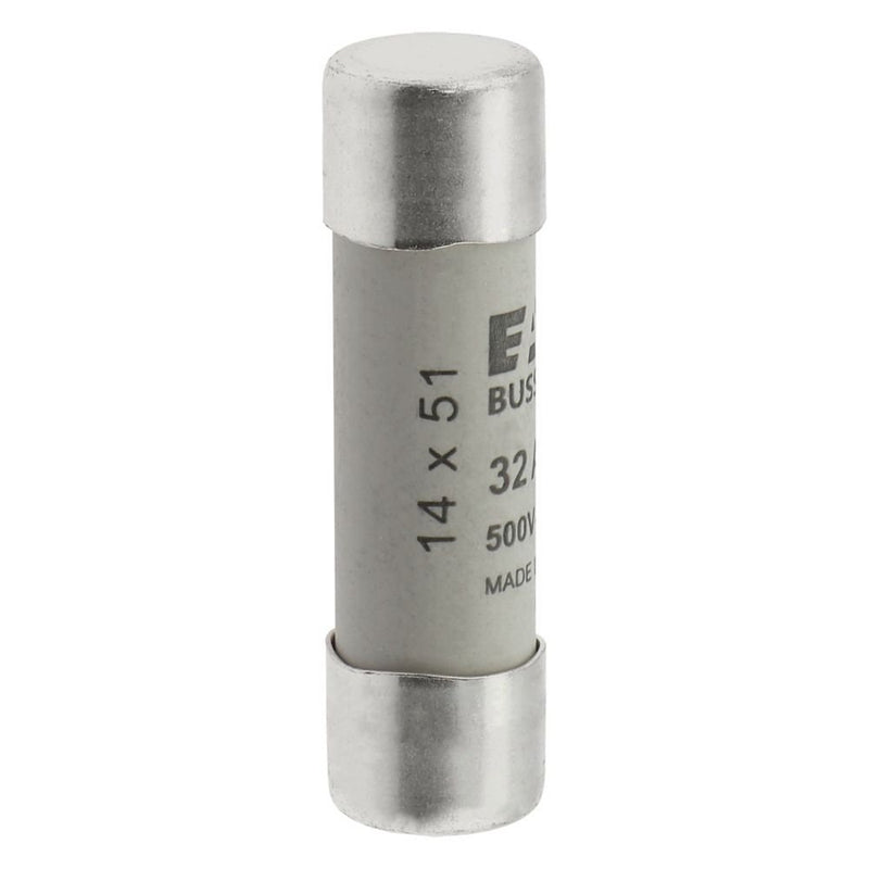 Eaton - Zylindrische Sicherung Sicherungseinsatz Nieders. CYLINDRICA#C14G32 32A AC 500V 120kA − 10 Stück