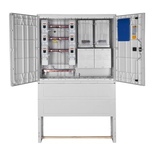 GSAB Elektrotechnik - Zähler-Komplettschrank Wandlermessung 250A 08.W250.001 incl. Sockel