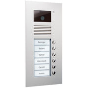 TCS Tür Control - Türstation für Türkommunikation Video-Außenstation Color AVU14060-0010 einspaltig, für 6WE