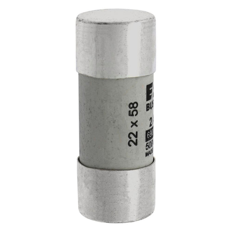Eaton - Zylindrische Sicherung Sicherungseinsatz Nieders. CYLINDRICA#C22G2 2A AC 690V 80kA − 10 Stück