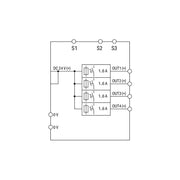 WAGO - Stromüberwachungsgerät Absicherung 787-1664/106-000 Epsitron 24VDC 4x6A