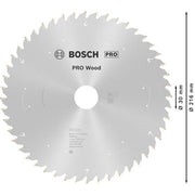 Bosch - Kreissägeblatt PRO Wood cordless 2608837723 Kreissägeblatt 216 x