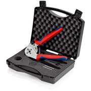 Knipex - Presswerkzeug Kabelschuhe/Verbinder, Aderendhülsen, Schirmanschluss Vierdornpresszange 97 52 65 230mm