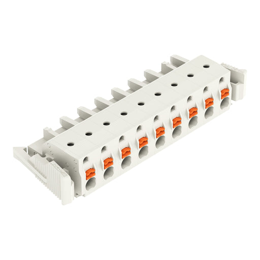 WAGO - Kabelsteckverbinder für Leiterplattensteckverbinder 1-Leiter-Federleiste 2721-209/037-000 Push-inCAGECLAMP,lgr − 25 Stück
