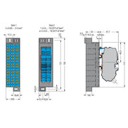 WAGO GmbH & Co. KG - Feldbus, Dez. Peripherie - Kommunikations-Modul PotentialblockAufdruck1-24 726-632 dunkelgrau