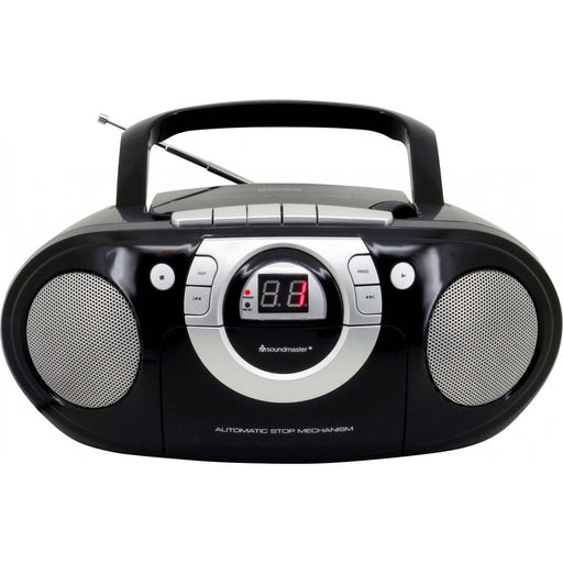 Soundmaster - CD-Player portable CD-Boombox SCD5100SW sw UKW,Kassettenplayer