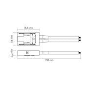 Nobile - Zubehör/Ersatzteile für Lichtschlauch/-band Anschlußkabel 5er Set 5011520015
