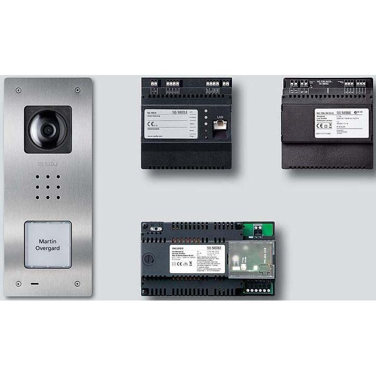 Siedle&Söhne - Türsprech-Set Starter-Set Smart Gateway SET CVUSG 850-1-01 für Unterputz