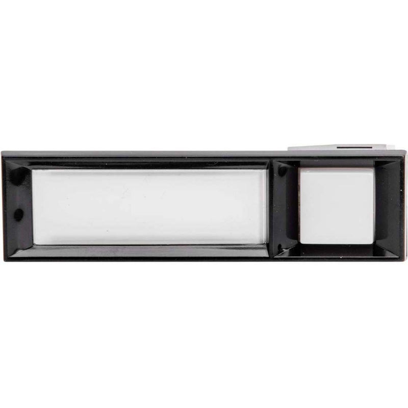 Renz Metallwaren - Klingeldrücker Kombitaster Seko LT 97-9-85089 Kunststoffrand sw