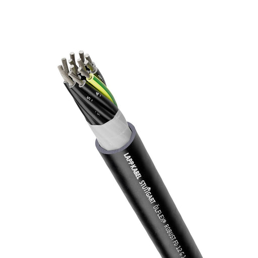Lapp Kabel&Leitung - Energiekabel < 1 kV, für ortsveränderlichen Einsatz ÖLFLEX ROBUST FD 3G0,75 0026501/1000 − 1000 Meter