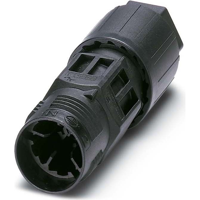Phoenix Contact - Steckverbinder für steckbare Gebäudeinstallation Leitungsverbinder QPD C4PE2,5 1X6-11BK