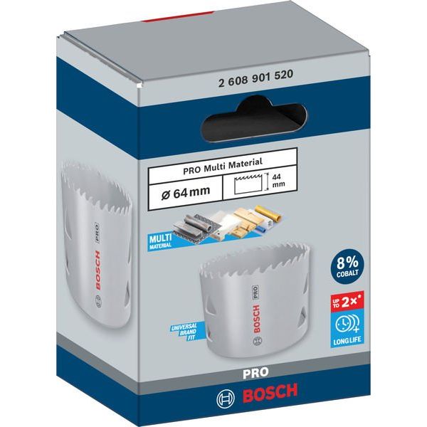 Bosch - Lochsäge PRO Multi Material 2608901520 Lochsäge 64 mm mit