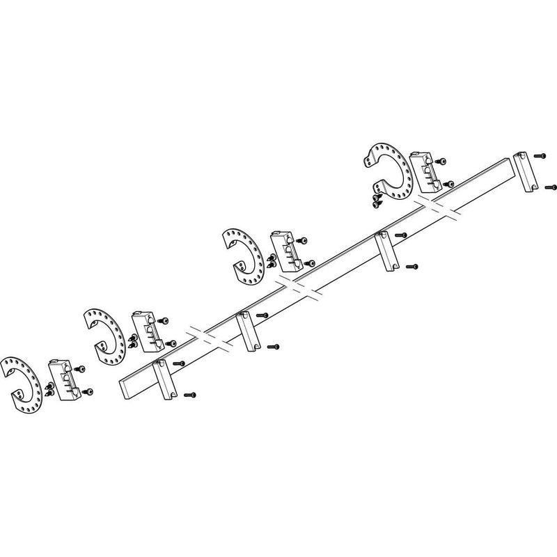ABN - Verteilerfeld für Installationsverteiler Sammelschienen-Modul MXSC51361 5FB/1RE