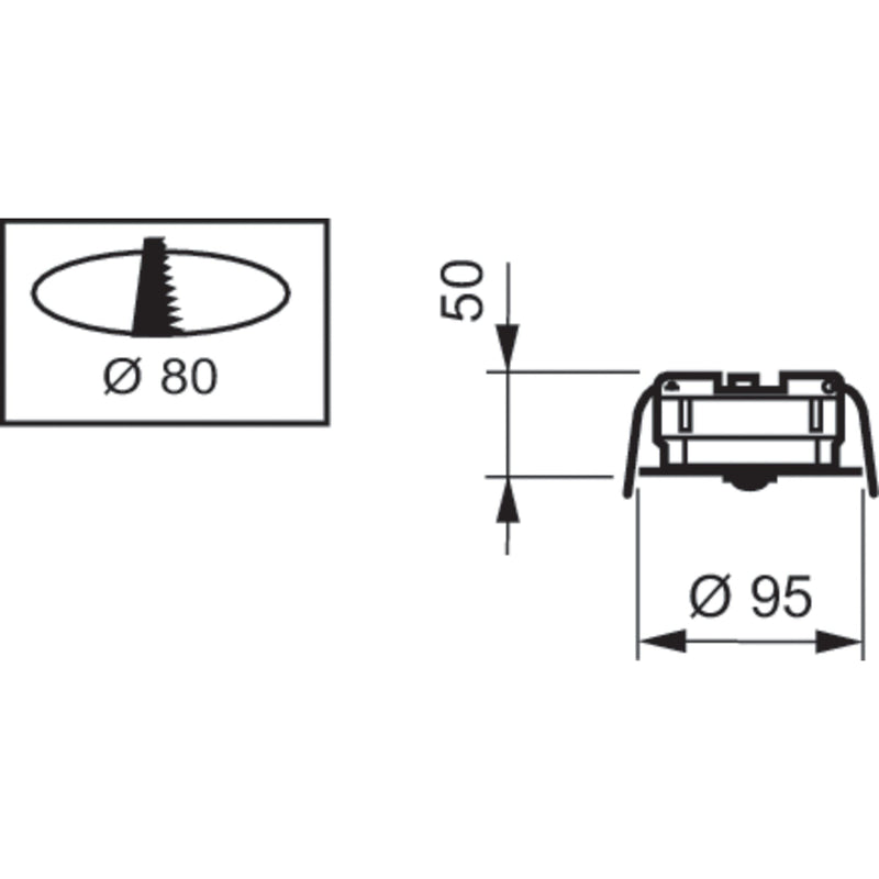 Philips Lighting - Lichtregelsystemkomponente Anwesenheitssensor LRM1070/00 #73138499