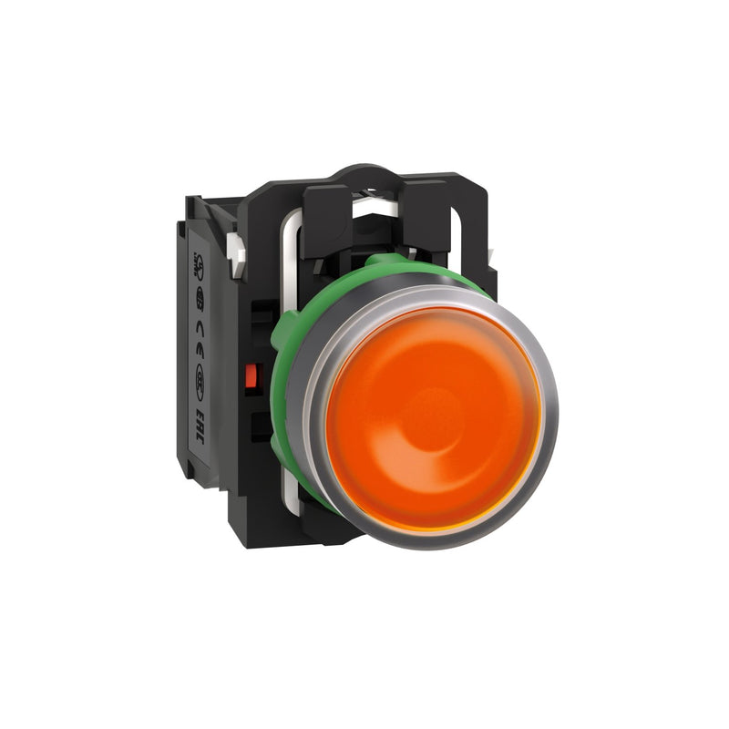 Schneider Electric - Drucktaster, Komplettgerät Leuchtdrucktaster ge-or XB5AW35B5