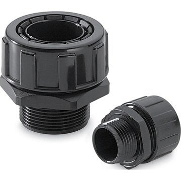 Lapp Zubehör - Kunststoff-Schutzschlauch-Verschraubung SILVYN-MPC-M20-/-20-GY SILVYN MPC M20.2 GY − 10 Stück