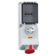 Bals Elektrotech - CEE-Steckdose abschaltbar, abgesichert (IEC 60309) Wandsteckdose abschaltbar 17526 verriegelt abgesich
