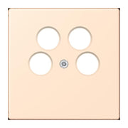 Jung - Einsatz/Abdeckung für Kommunikationstechnik Abdeckung für SAT-TV LC 990-4 SAT2 238