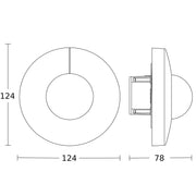 Steinel - Bussystem-Bewegungsmelder Präsenzmelder IS 3360 UP WS DALI2R DALI-2 IPD