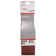 Bosch - Schleifpapier/Schleifvlies PRO X440 Schleifband, 75 x 2608606092 610 mm, G100, 3-tlg