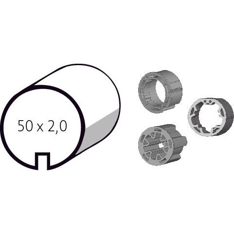 Somfy - Zubehör/Ersatzteile für Tor-/Rollladenantriebe Mitnehmer 9206089 LT 50 Soft-Clip