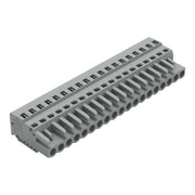 WAGO - Kabelsteckverbinder für Leiterplattensteckverbinder 1-Leiter-Federleiste 231-119/102-000 CAGECLAMP,2,5 mm²,gr − 10 Stück